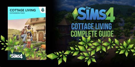 sims 4 cottage living career